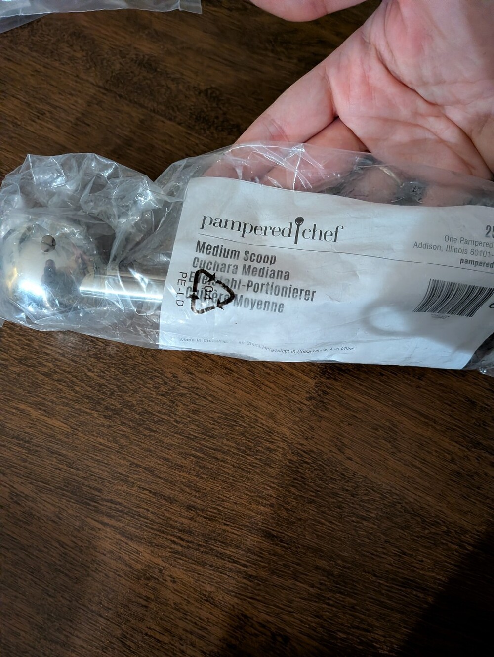 Pampered Chef Medium Scoop New